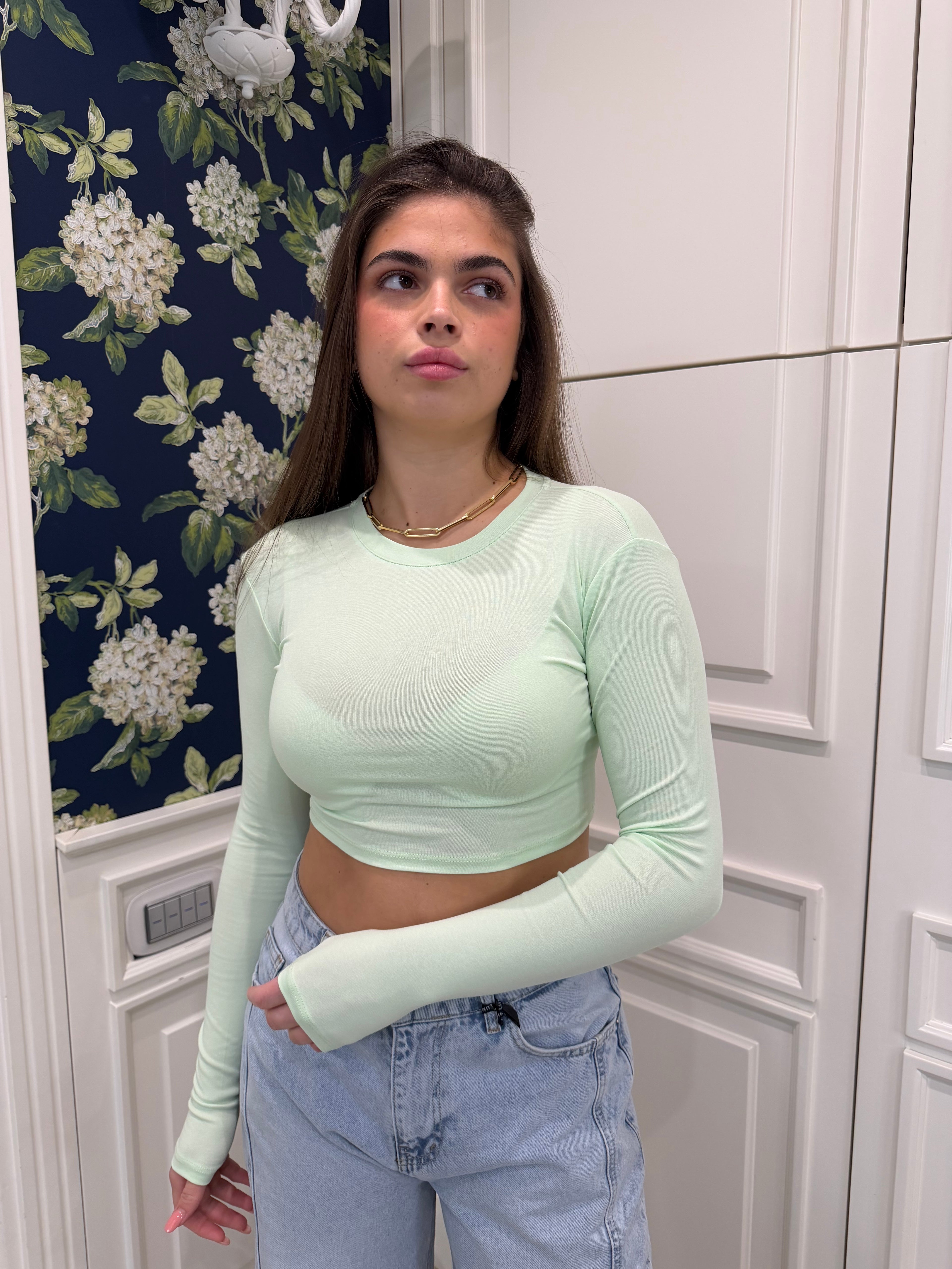 Maglia Crop By Lumina