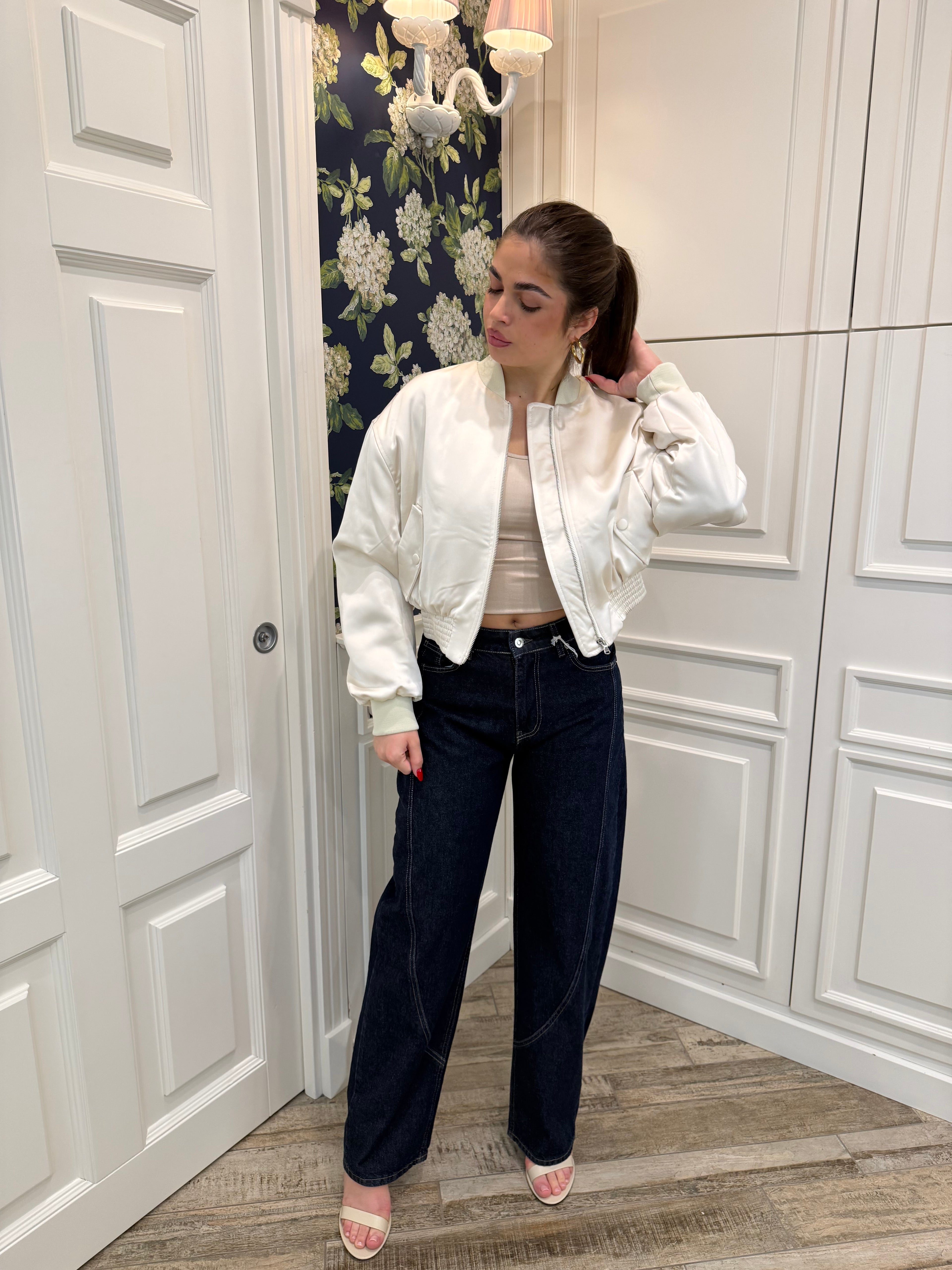 Bomber Satin By Lumina