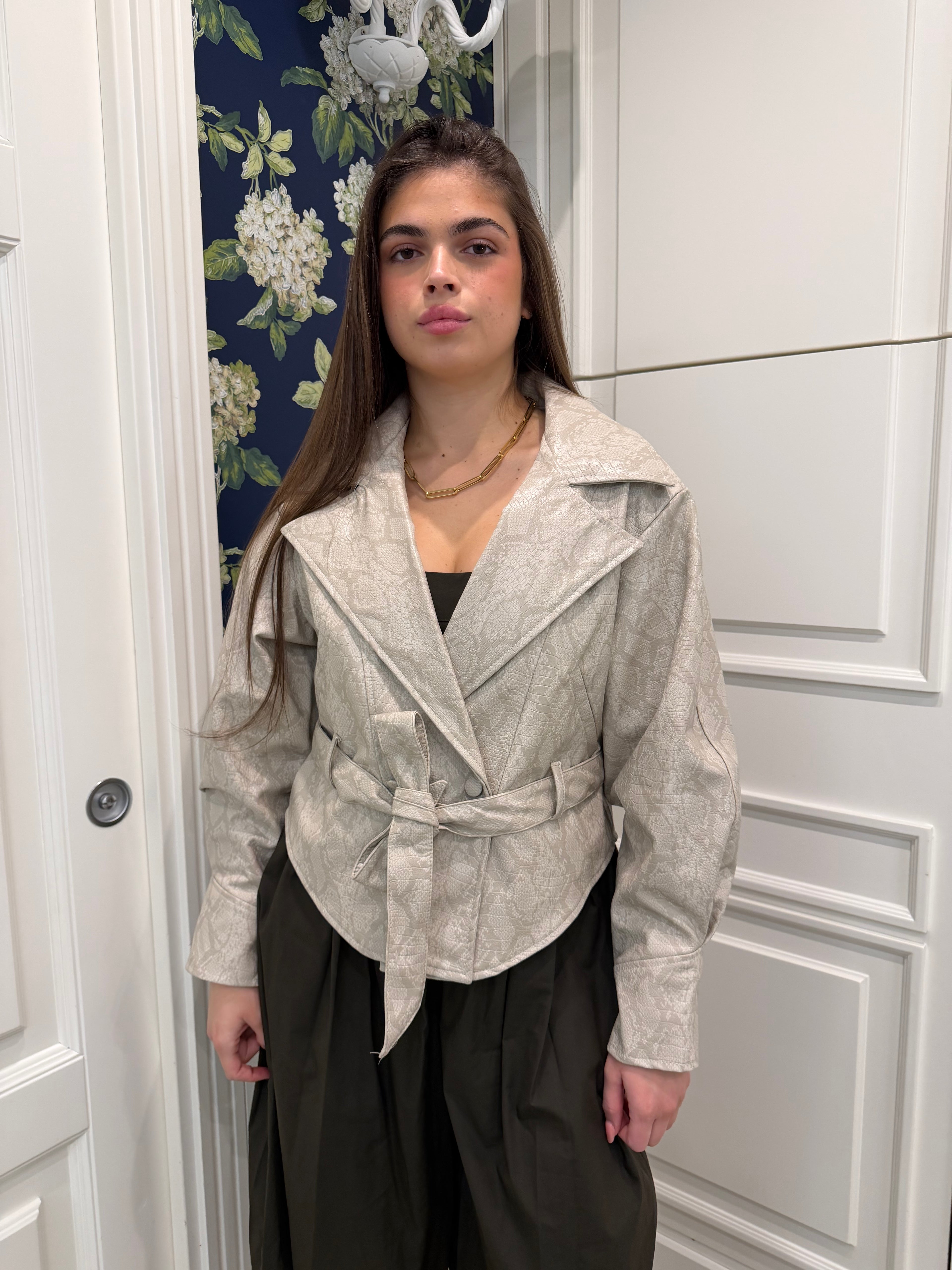 Giacca Pitonata J.West