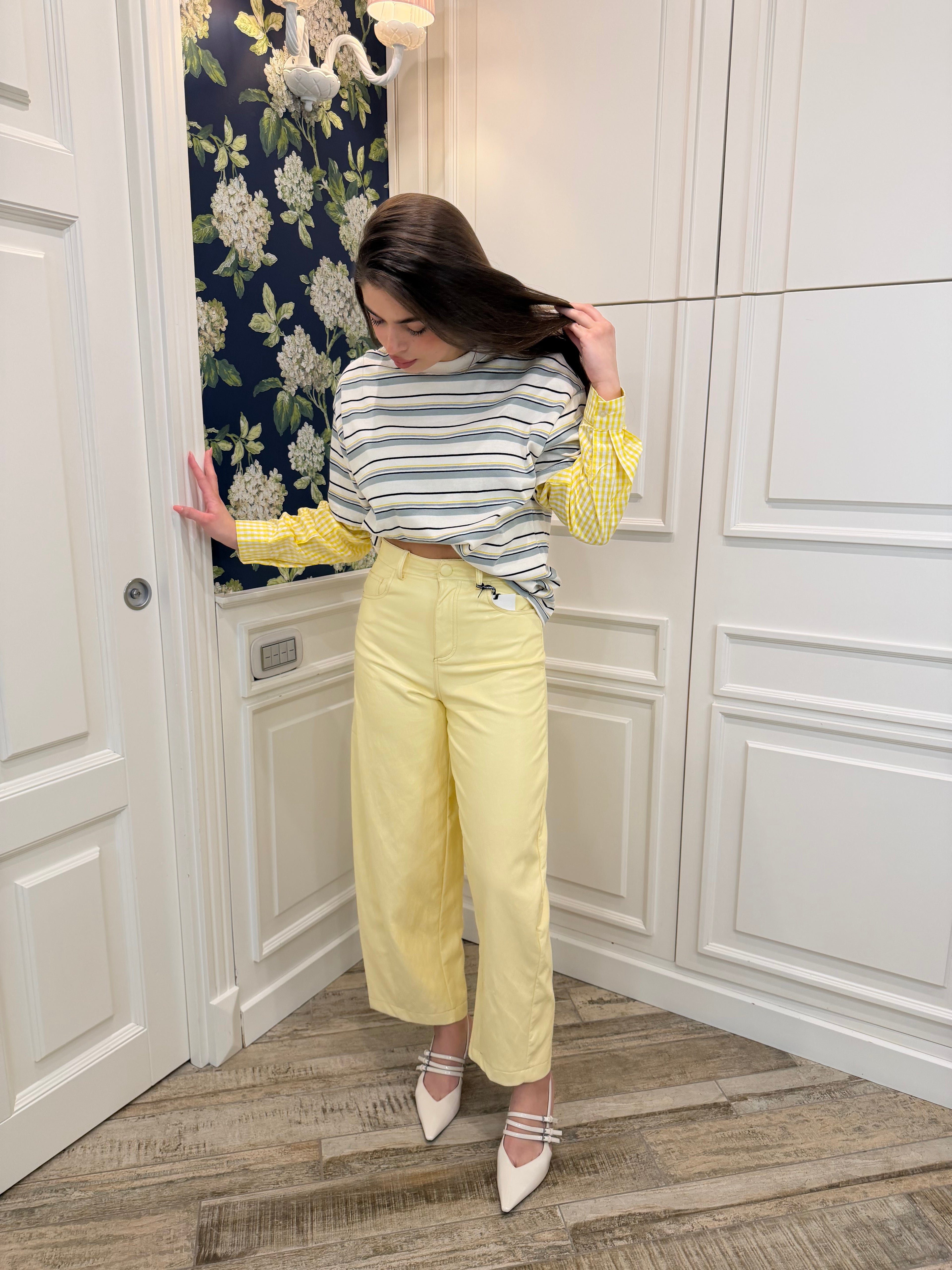 Pantalone EcoPelle Lumina