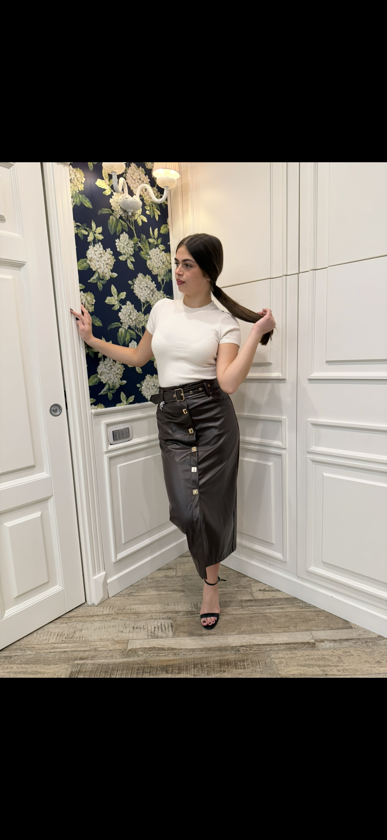 Gonna Tubino Ecopelle