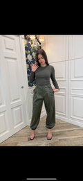 Pantalone Ecopelle Lumina